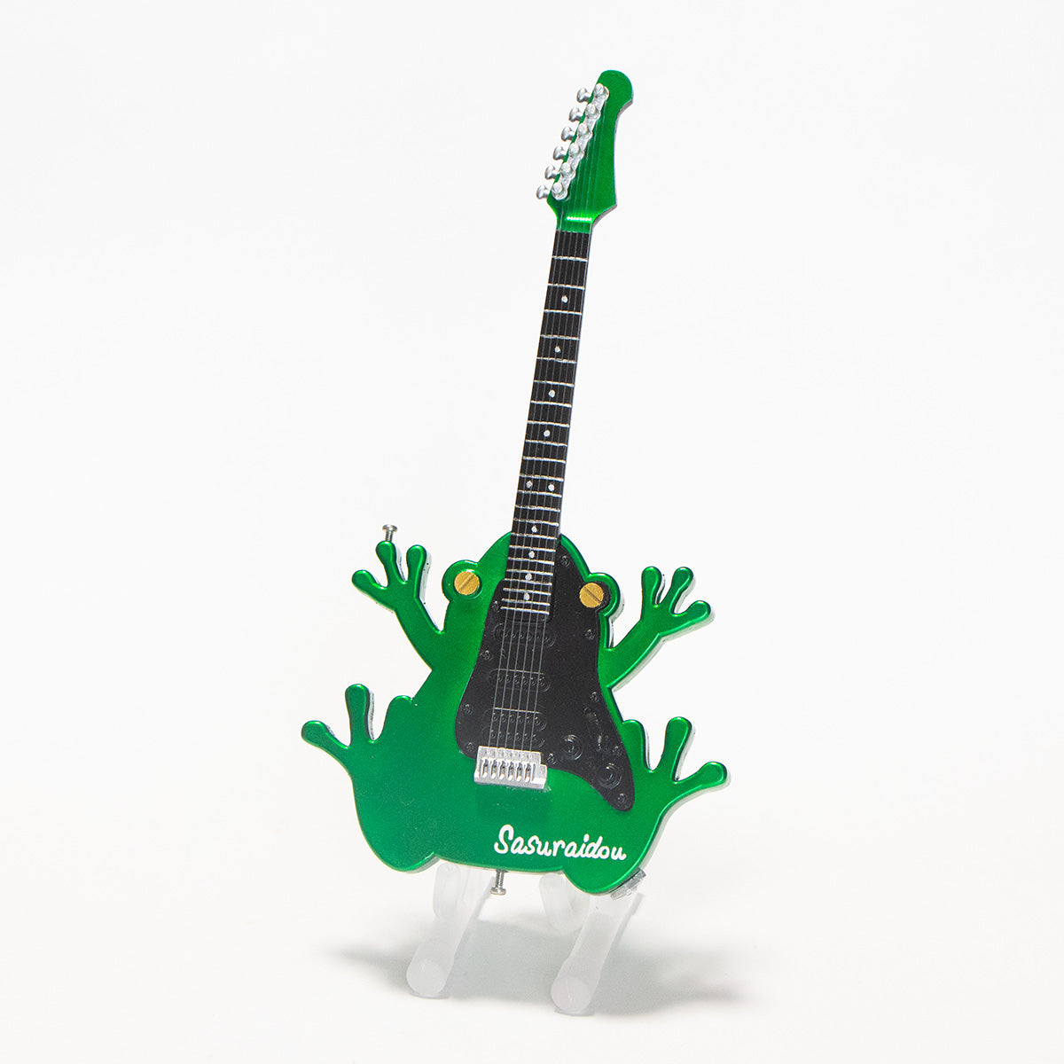 ロックでかっこいいカエル型エレキギター